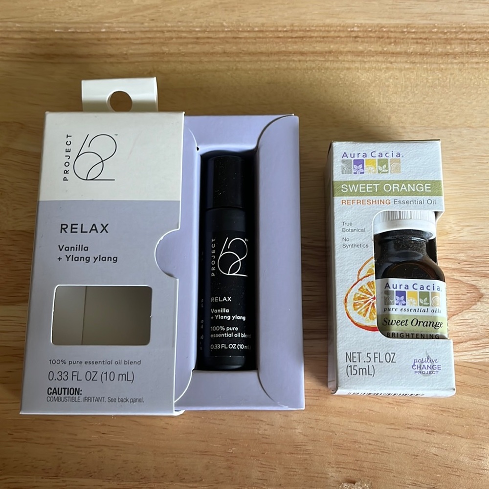 2 essential oil blends